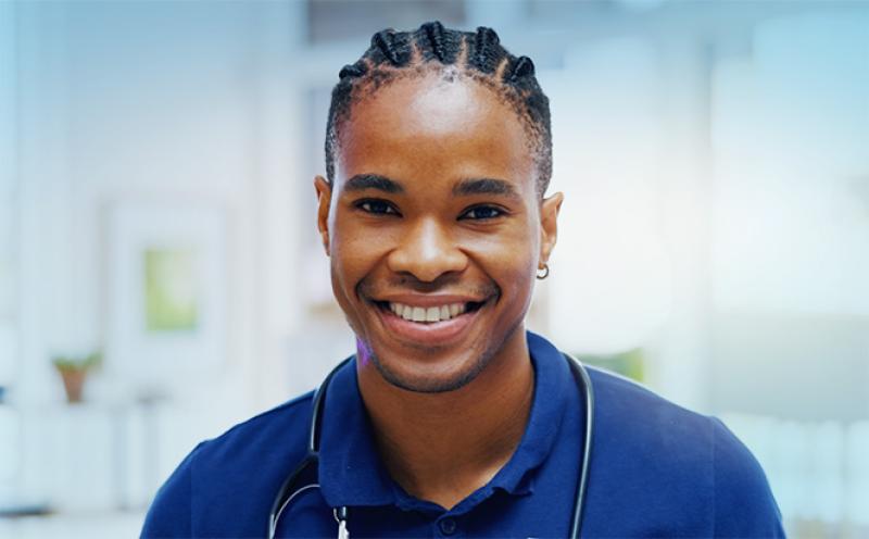 Male medical professional