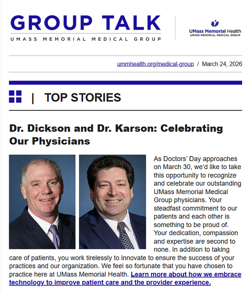 The latest issue of Group Talk