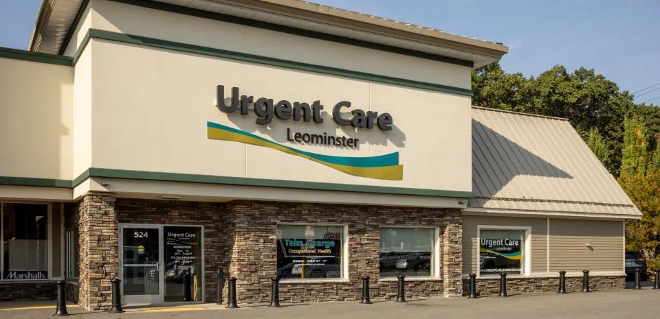 HealthAlliance-Clinton - Urgent Care Leominster entrance.