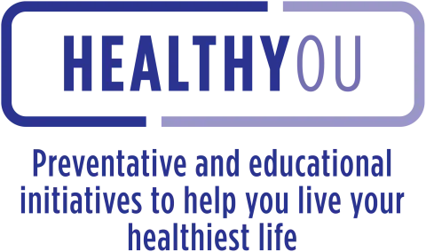 The HealthYou logo with the text 'Preventative and educational initiatives to help you live your healthiest life'.