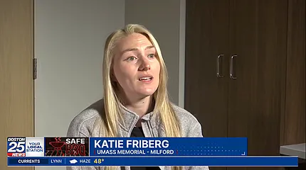 Milford Regional's clinical dietician, Katie Friberg, speaks to Boston 25 News about symptoms, risk factors and safety precautions of foodborne illness.