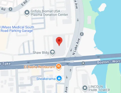 A map showing the location of the Weight Center.