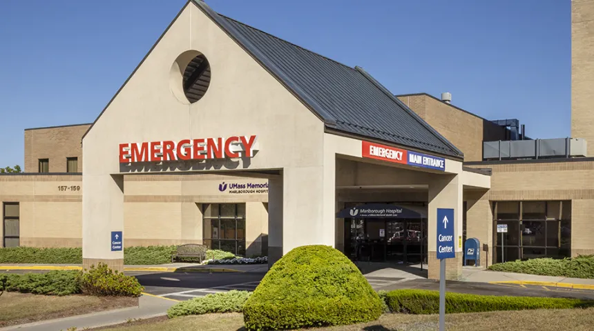 Image of the front entrance of Marlborough