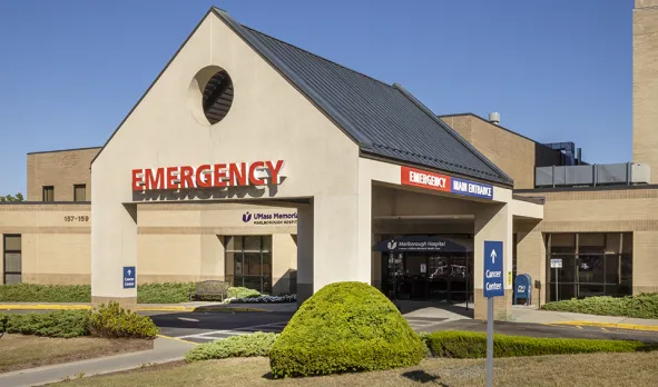 Image of the front entrance of Marlborough