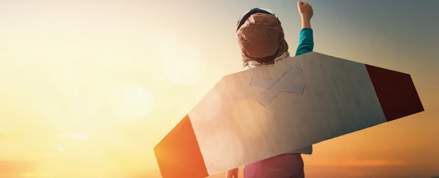 child enjoying outdoor activities